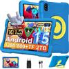 UJJ Tablet 10 Pollici Android 15 con 30GB RAM+TF 2TB, Gemini AI/Widevine L1,Octa-Core 2.0 Ghz,5G WiFi,5MP+8MP/BT 5.0/1080*800, 2026 Ultimo Tablet con Custodia EVA antiurto + Staffa girevole a 360°-Blu