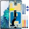 Foufinin Per Samsung Galaxy S20 Plus 5G Sostituzione Dello Schermo per Samsung S20+Plus Sostituzione Dello Schermo con Telaio G985F G985W G985U G986U G986W G986B Display LCD Touch Digitizer Assembly