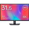 Dell SE3223Q 31.5 4K UHD (3840x2160) Monitor, 60Hz, VA, 4ms, AMD FreeSync, 99% sRGB, DisplayPort, 2x HDMI, 3 Anni di Garanzia, Nero