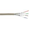 InLine Cavo patch InLine®, S/FTP (PiMf), Cat.6A, 500MHz, senza alogeni, rame, grigio, 100m