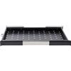 Rockstable Scaffale estraibile Rockstable 1 U 19 pollici, perforato | profondità 565 mm