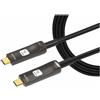 Techly ICOC-U3C-HY-020 Techly Cavo USB-C AOC Fibra M/M 20m