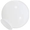 Beatifufu Paralume Facile Bianco Sferico da Ricambio a e Lampada Ventilatore, Paralume in Mantenere Soffitto per Soggiorno e Ambienti Versatili