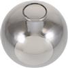 VINTORKY Paralume Vetro Ricambio Sfera Rotonda Ambra per Lampadario Distribuzione Uniforme della Luce, per Soggiorno e Lampadari, Design Elegante in Vetro