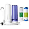 iSpring CKC2 Sistema di Filtrazione Acqua da Banco 2 Stadi