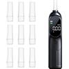 ZBK Etilometro Professionale - Etilometro Personale ad Alta Precisione, Etilometro con Sensore Intelligente e Display Retroilluminato, Analizzatore Portatile del Respiro