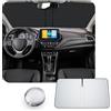 CDEFG [Aggiornamento] CDEFG Compatibile con Suzuki SX4 S-Cross 2014-2024 2025 Parasole Coperture Parabrezza Ombrellone Anteriore Parabrezza Auto Parasole Accessori