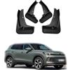 WangjunF Paraspruzzi Auto per VW Tiguan R-Line 2023~2024, Accessori Corpo Styling Paraspruzzi Parafango (Set di 4)