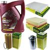 Diederichs MANNOL - Set di filtri da 5 litri, olio motore Energy Premium 5W-30 API SN/CF MANN-FILTER filtro dell'aria abitacolo filtro olio filtro olio filtro carburante