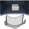 FMCLKMUXI Rete Bagagliaio Auto, per Ford Ranger T9 Raptor Wildtrak XLT XL XLT 2023 2024+ Elastica Organizzatore Carico Nylon Resistente Ganci ABS Rete Portaoggetti Portaoggetti