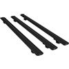 Acpa Compatibile con Ford Transit/Tourneo Courier 2024-2026 BASIC Model Barre Tetto Portapacchi Auto Barre Portatutto Nero Alluminio 3 Barre