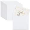 BEST PAPER GREETINGS Buste carta offset - pezzi luminoso bianco Square flap buste, 14 x 14 cm, 120 g/mq