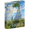 ENJOY Puzzle Puzzle 1000 Pezzi - Claude Monet: Woman with a Parasol
