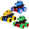 GARIOUANS Set 3 Pezzi Giocattoli Educativi Auto Inerziali 4 Ruote Motrici Modellino Fuoristrada Materiale Abs per Ragazzo Ragazza e Bambine Stile Casuale