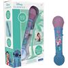 Lexibook, Disney Stitch, Microfono Luminoso per Bambini, Giocattolo Musicale, Altoparlante Integrato, Effetti Luminosi, Melodie Demo Incluse, Blu, MIC80D