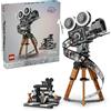 LEGO Disney Cinepresa Omaggio a Walt Disney, Set da Costruire per Adulti con Minifigure di Topolino, Minnie e Personaggi come Bambi e Dumbo, Regali da Collezione per Donna e Uomo, Lei o Lui 43230
