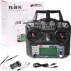 Hylukon Flysky FS-i6X 2.4GHz 10CH AFHDS 2A Trasmettitore RC con ricevitore FS-iA6B per RC Drone Aereo Elicottero