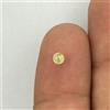 NATURAL ROSE CUT DIAMONDS Diamante Naturale Giallo 0.22ct 3.2 Mm Diamante Rotondo Diamante Non Trattato