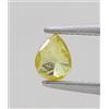 NATURAL ROSE CUT DIAMONDS Diamante Naturale Giallo A Forma Di Pera 4.5MM Taglio Brillante Sciolto 0.24 CT