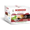 Kimbo, Pompei, Le Meraviglie del Gusto 50 Cialde Compostabili ESE, Miscela Forte e Decisa, Intensità 12/13, Tostatura Scura, 1 Pack da 50 Cialde