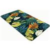 Comart - Tappeto Cucina Austin - Impermeabile - Antiscivolo - Antimacchia - Lavabile in Lavatrice - Passatoia in Poliestere - per Corridoio e Cucina - Made in Italy - Tropicale Peperomia - 50x100 cm