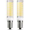 DiCUNO Lampadina LED E14 per cappa cucina, 4W Equivalente alogeno 50W, 550lm, Bianco freddo 6000K, Base E14 per frigorifero, macchina da cucire e lampada di sale, Non dimmerabile, 2 Pezzi