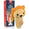 Eurocali Borraccia Termica per Bambini Acciaio Inox Senza BPA 520ml - CapsHero Leone Lion Lio Borraccia Riutilizzabile Antiodore Doppia Parete 230x70mm - Caldo 12h Freddo 24h - Collezione My Forever Friends