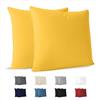 Dreamzie - Federa Cuscino 30x30 cm - Set da 2-100% Cotone - Giallo