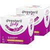 LADY PRESTERIL Presteril Lady Assorbenti Interni Normal - 100% Cotone Ipoallergenico con Applicatore, Traspiranti e Delicati, Formato Bipack, 32 Tamponi (16+16 pezzi)