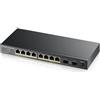 ZyXEL GS1100-10HP - Switch - Unmanaged - 8 X 10/100/1000 (POE+)
