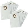 vhbw 10x sacchetto compatibile con Bosch GAS 15 HP, GAS 15 PS, GAS 1200 L Professional, GAS 15, GAS 15 L aspirapolvere - 44cm x 32cm Bianco