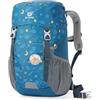 SKYSPER Zaino Bambino Gita 15L per Trekking Zainetto Bambina per Scuola Asilo Elementare 6-12 Anni