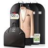 FR FiRiO FiRiO 3 x Borsa Porta Abiti da Viaggio Pieghevole di Alta Qualità - FINO AL 50% PIU SPESSO MATERIALE - Custodie per Abiti & Camicia - Porta Vestiti da Viaggio e da Riporre per Uomo e Donna - 120x60cm