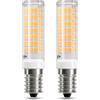 DiCUNO Lampadina LED E14 per cappa cucina, 4W Equivalente alogeno 50W, 550lm, Bianco caldo 3000K, Base E14 per frigorifero, macchina da cucire e lampada di sale, Non dimmerabile, 2 Pezzi
