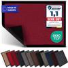 Carpet Diem Zerbino 60 x 90 cm - Tappeto ingresso antisporco - Interno ed Zerbino da Esterno, Tappetino antiscivolo per Porta, Tappeto antisporco per Porta d Ingresso - Vino rosso