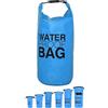 DonDon Dry Bag Borsa Impermeabile da 2l, 5l, 10l, 15l, 20l, 30l con Tracolla - Blu Chiaro 2 Litri