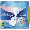 Always Infinity Size 2 Feminine Pads with Wings, Super Absorbency, Unscented, 16 Count (Packaging May Vary) (Packaging May Vary)
