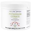 Heiltropfen Potassio Citrato in Polvere 600g | 100% Puro | Senza Aroma | Ingrediente Singolo | Senza Capsule | Integratore Alimentare