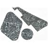 Dopro Zebra Stripe LP Pickguard & Piastra Posteriore Interruttore Piastra Cavità Copre per Gibson Les Paul