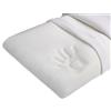 Guanciale 42x72x11 cm in Memory Foam Bianco