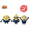SEGA RARO Peluche Dei Minions AVL Ver. 2024 Set Completo Di 3 ESPRESSO Dal GIAPPONE