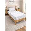 Corredocasa Coprimaterasso Elasticizzato Made In Italy con Aloe Vera, Letto Anallergico e Confortevole, Dotato di Angoli Adatti a Letti, Ideale per Garantire Comfort e Igiene Superiore - Singolo 90x200 cm