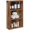 vidaXL Armadio da bagno a muro Legno vecchio 30 x 10 x 50 cm, Mobile bagno moderno, ripiano rettangolare, storage funzionale, soluzione salvaspazio, design elegante