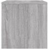 HEFZGDB Mobile Porta TV Grigio Sonoma 80x40x40 cm in Legno Multistrato Mobile Tv Moderno Mobile Porta Tv Soggiorno Tavolino Porta Tv Mobiletto Tv Basso per Cucina Camera Camera Studio Salotto