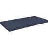 POKAR Materasso Pieghevole per Divano Modulare Bambini | Materasso 160x80x8 cm in Schiuma e in Velluto Corduroy | Elemento del Divano da Gioco | Certificato Oeko-TEX 100 | Cielo Notturno