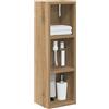 vidaXL Armadio da bagno a muro Rovere Artigianale 20 x 16 x 62,5 cm, Mobile bagno moderno, ripiano rettangolare, storage funzionale, soluzione salvaspazio, design elegante