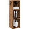 vidaXL Armadio da bagno a muro Legno vecchio 20 x 16 x 62,5 cm, Mobile bagno moderno, ripiano rettangolare, storage funzionale, soluzione salvaspazio, design elegante