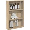 vidaXL Armadio da bagno a muro Rovere Sonoma 40 x 10 x 60,5 cm, Mobile bagno moderno, ripiano rettangolare, storage funzionale, soluzione salvaspazio, design elegante