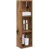vidaXL Armadio da bagno a muro Legno vecchio 20 x 14 x 70 cm, Mobile bagno moderno, ripiano rettangolare, storage funzionale, soluzione salvaspazio, design elegante