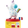 FABA Personaggio Sonore L'Unicorno Fantastico - Canzoni - Giocattolo, Contenuto Educativo, Versione Francese, Bambini 3+ Anni